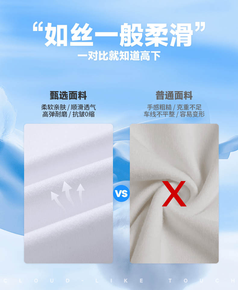 M001C 童款拉领正肩圆领短袖（200克莫代尔） T恤 细节展示 paidai