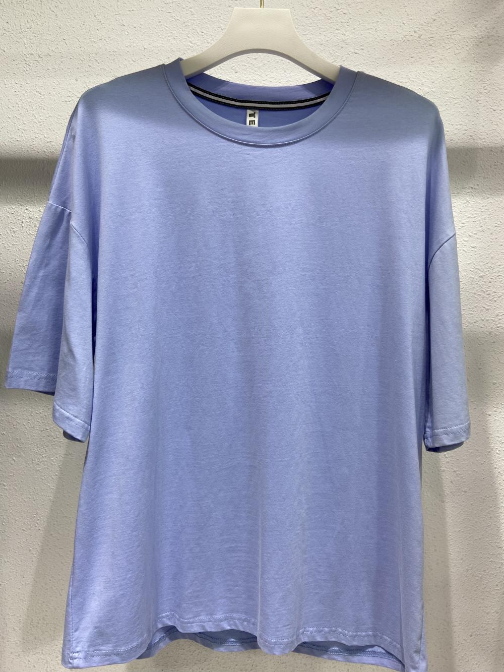 M007 40支落肩圆领中袖（180克冰瓷棉） T恤 细节展示 启虎