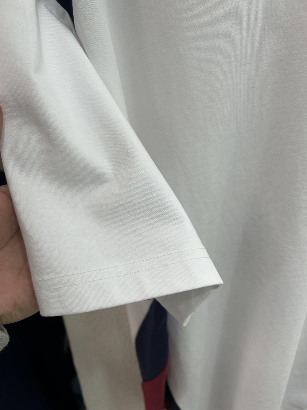 M131 美式宽松拼色结构T恤 T恤 细节展示 启虎